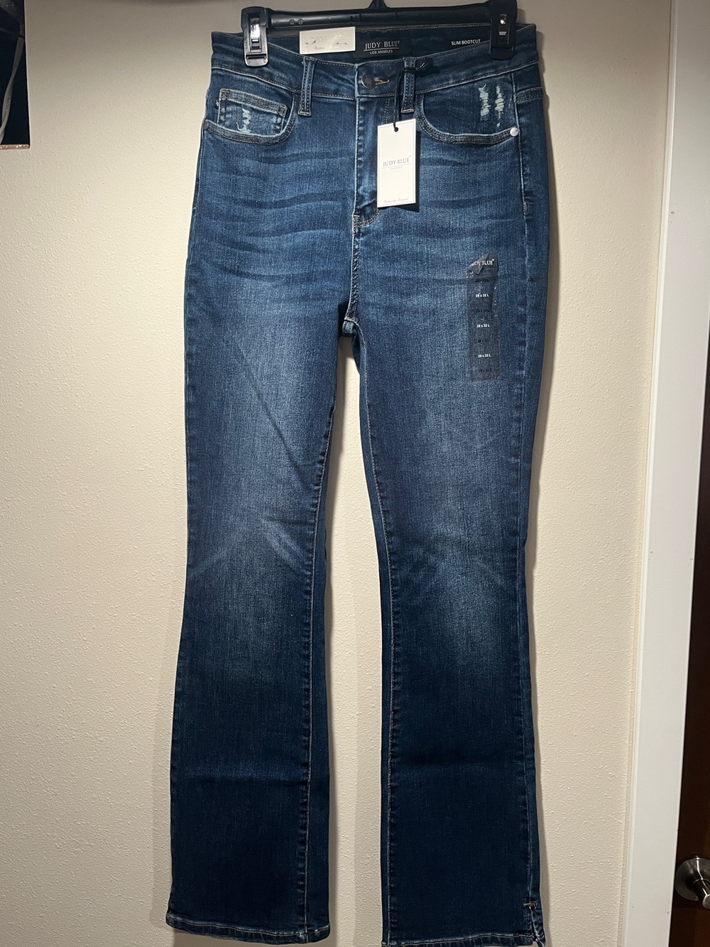 Judy Blue Slim Bootcut Jeans Women’s 7/28 Stretch Denim NWT